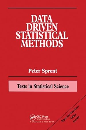 Bild des Verkufers fr Data Driven Statistical Methods zum Verkauf von GreatBookPricesUK