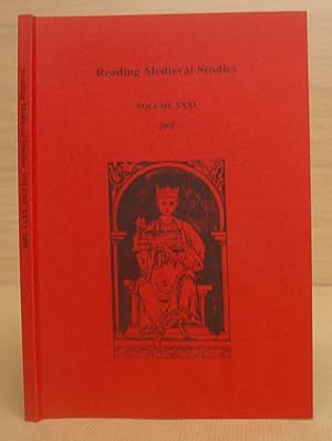 Bild des Verkufers fr Reading Medieval Studies Volume XXXI [ 31 ] zum Verkauf von Eastleach Books