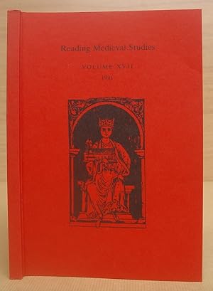 Bild des Verkufers fr Reading Medieval Studies Volume XVII [ 17 ] zum Verkauf von Eastleach Books