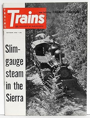 Immagine del venditore per Trains: The Magazine of Railroading October 1958 venduto da Argyl Houser, Bookseller