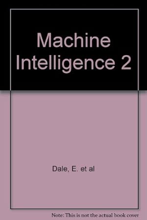 Bild des Verk�ufers f�r Machine Intelligence 2 zum Verkauf von Ammareal