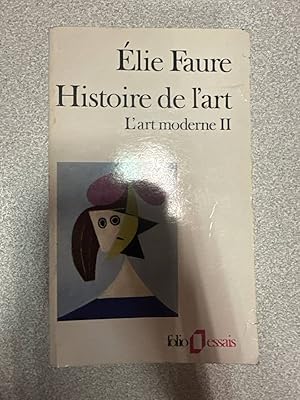 Immagine del venditore per HISTOIRE DE L'ART. L'art moderne tome 2 venduto da D�mons & Merveilles