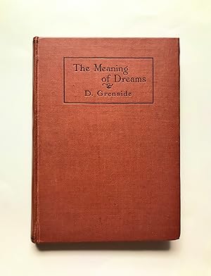 Seller image for The Meaning of Dreams for sale by Hill of Dust Books