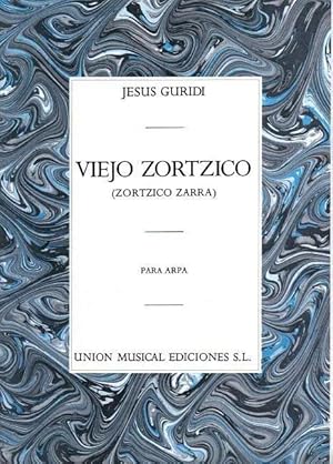 Immagine del venditore per Jesus Guridi: Viejo Zortzico for Harp venduto da preigu