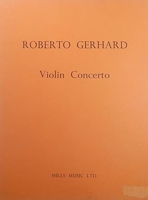 Bild des Verk�ufers f�r Violin Concerto, Reduction for Violin and Piano zum Verkauf von Austin Sherlaw-Johnson, Secondhand Music