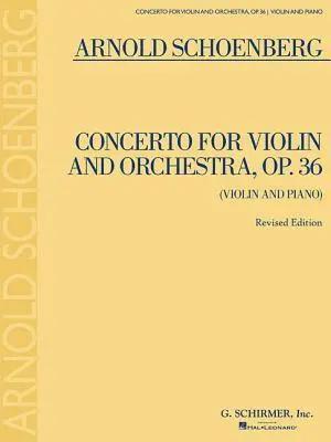 Seller image for Concerto for Violin and Orchestra, Op. 36 | Violin and Piano Reduction (Revised Edition) for sale by preigu