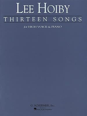 Bild des Verk�ufers f�r Thirteen Songs | Voice and Piano zum Verkauf von preigu