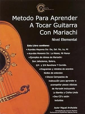 Imagen del vendedor de Mariachi Method for Guitar | Beginning Level * Spanish Edition a la venta por preigu