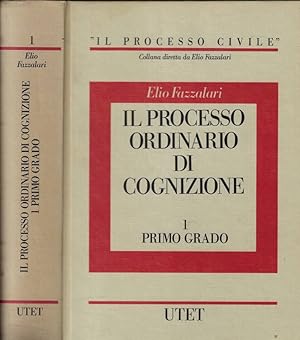 Bild des Verk�ufers f�r Il processo ordinario di cognizione 1 Primo grado zum Verkauf von Biblioteca di Babele