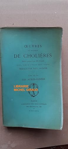 Immagine del venditore per Les Apr�s-Din�es venduto da Librairie Michel Giraud