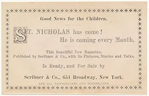 St. Nicholas has come! He is coming every Month