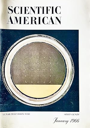Immagine del venditore per Scientific American, Volume 214, Issue 1; January 1966: Lunar Television Tube venduto da 32.1  Rare Books + Ephemera, IOBA, ESA