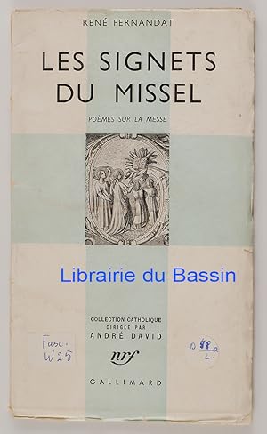Seller image for Les signets du Missel Po�mes sur la Messe for sale by Librairie du Bassin