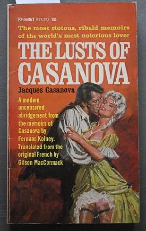Seller image for The Lusts Of Casanova (Adult reading Only; Belmont Book # B75-223); for sale by Comic World