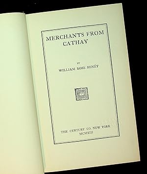 Immagine del venditore per Merchants From Cathay. venduto da Avenue Victor Hugo Books