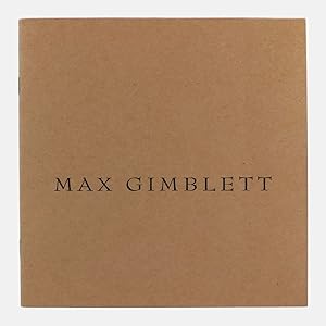 Bild des Verk�ufers f�r Max Gimblett Crossing Full Tilt Paintings & Drawings October 8 - November 7 1992 Horodner Romley Gallery zum Verkauf von Gotcha By The Books