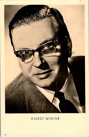 Bild des Verk�ufers f�r Postkarte Horst Winter (1914-2001) zum Verkauf von Antiquariat im Kaiserviertel | Wimbauer Buchversand