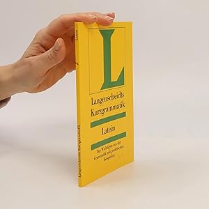 Bild des Verk�ufers f�r Langenscheidts Kurzgrammatik Latein zum Verkauf von Bookbot