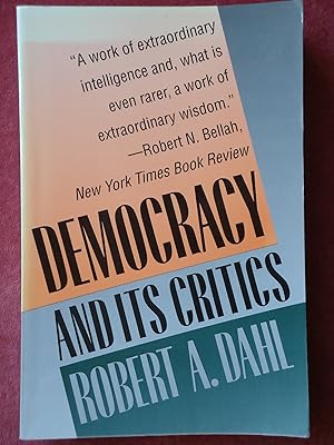 Bild des Verk�ufers f�r DEMOCRACY AND ITS CRITICS zum Verkauf von GfB, the Colchester Bookshop