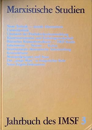 Bild des Verk�ufers f�r Zur Diskussion �ber ein �kologisches Gesamtkonzept in der BRD - in: Marxistische Studien : Jahrbuch d. IMSF 3 : Neue Technik - soziale Alternativen, Umweltpolitik, Charakter der Produktivkraftentwicklung u.v.m. hrsg. vom Institut f�r Marxistische Studien und Forschungen (IMSF), Frankfurt am Main zum Verkauf von books4less (Versandantiquariat Petra Gros GmbH & Co. KG)