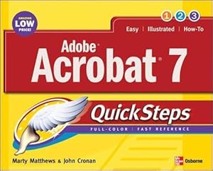 Immagine del venditore per Adobe Acrobat 7.0 QuickSteps venduto da WeBuyBooks