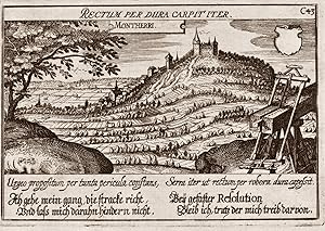 Seller image for "Montherri" - Montlhery / Palaiseau / Essone / Ile-de-France / gravure estampe for sale by Antiquariat Steffen V�lkel GmbH