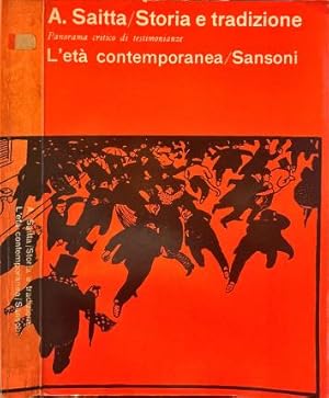 Imagen del vendedor de Storia e tradizione. a la venta por Libreria La Fenice di Pietro Freggio