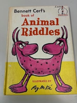 Von der Verkäuferin bzw. dem Verkäufer bereitgestelltes Bild für Book of Animal Riddles zum Verkauf durch Powers Collectibles