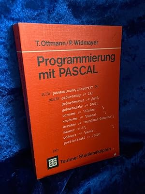 Seller image for Programmierung mit Pascal (Teubner Studienskripten) for sale by Antiquariat Jochen Mohr -Books and Mohr-