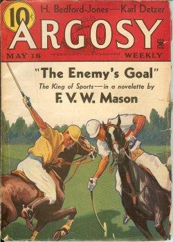 Seller image for ARGOSY Weekly: May 18, 1935 for sale by Books from the Crypt