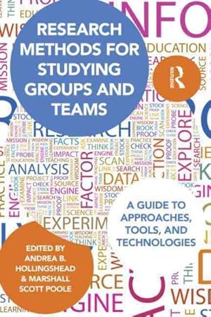 Immagine del venditore per Research Methods for Studying Groups and Teams : A Guide to Approaches, Tools, and Technologies venduto da GreatBookPrices