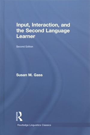 Immagine del venditore per Input, Interaction, and the Second Language Learner venduto da GreatBookPrices