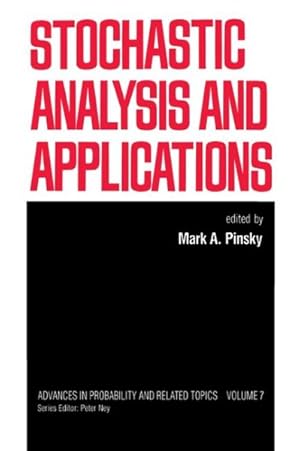 Bild des Verkufers fr Stochastic Analysis and Applications zum Verkauf von GreatBookPrices