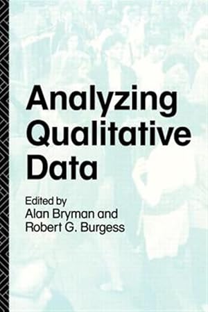 Imagen del vendedor de Analyzing Qualitative Data a la venta por GreatBookPrices
