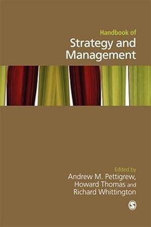 Bild des Verk�ufers f�r Handbook of Strategy and Mangement zum Verkauf von GreatBookPrices