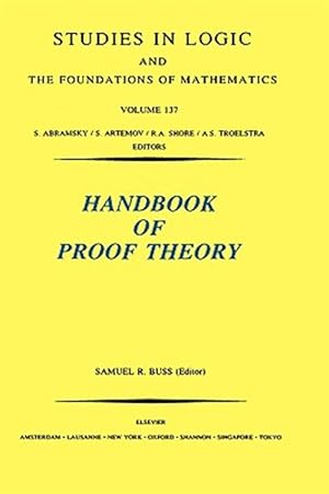 Immagine del venditore per Handbook of Proof Theory venduto da GreatBookPricesUK
