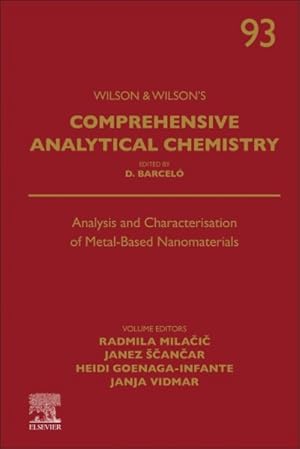 Imagen del vendedor de Analysis and Characterisation of Metal-Based Nanomaterials a la venta por GreatBookPricesUK