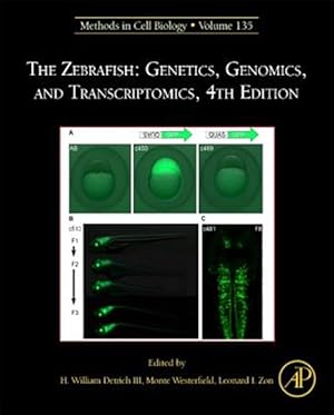 Imagen del vendedor de Zebrafish : Genetics, Genomics, and Transcriptomics a la venta por GreatBookPricesUK