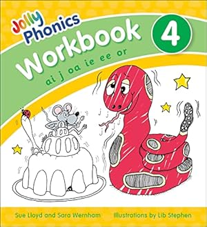 Bild des Verkufers fr Jolly Phonics Workbook 4: in Precursive Letters (British English edition) (Jolly Phonics Workbooks, set of 1"7) zum Verkauf von WeBuyBooks