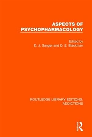 Seller image for Aspects of Psychopharmacology for sale by GreatBookPricesUK