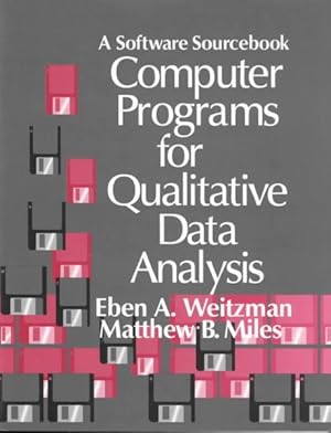 Seller image for Computer Programs for Qualitative Data Analysis : A Software Sourcebook for sale by GreatBookPricesUK