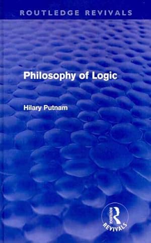 Imagen del vendedor de Philosophy of Logic a la venta por GreatBookPricesUK