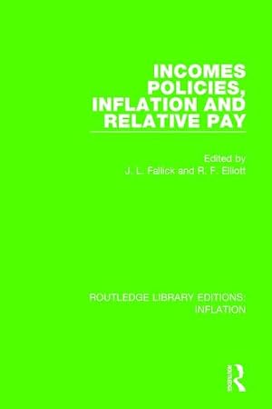 Immagine del venditore per Incomes Policies, Inflation and Relative Pay venduto da GreatBookPricesUK