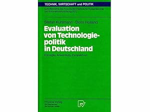 Immagine del venditore per Evaluation von Technologiepolitik in Deutschland. Konzepte, Anwendung, Perspektiven. Schriftenreihe des Fraunhofer-Instituts f�r Systemtechnik und Innovationsforschung (ISI). Technik, Wirtschaft und Politik 12. Mit 26 Abbildungen und 34 Tabellen venduto da Agrotinas VersandHandel