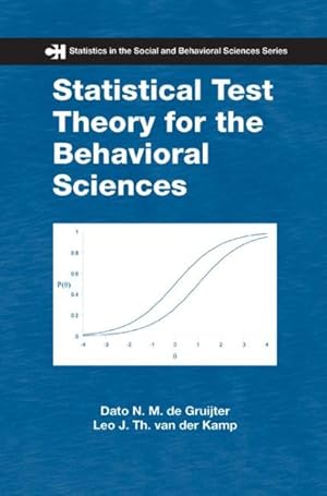 Immagine del venditore per Statistical Test Theory for the Behavioral Sciences venduto da GreatBookPricesUK