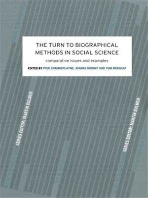 Imagen del vendedor de Turn to Biographical Methods in Social Science : Comparative Issues and Examples a la venta por GreatBookPricesUK