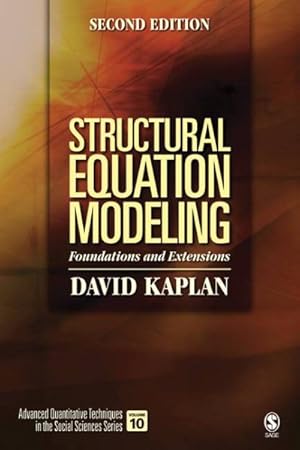 Immagine del venditore per Structural Equation Modeling : Foundations and Extensions venduto da GreatBookPricesUK