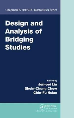 Immagine del venditore per Design and Analysis of Bridging Studies venduto da GreatBookPricesUK