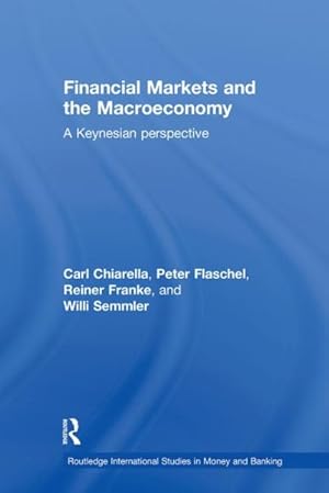 Bild des Verk�ufers f�r Financial Markets and the Macroeconomy : A Keynesian Perspective zum Verkauf von GreatBookPricesUK