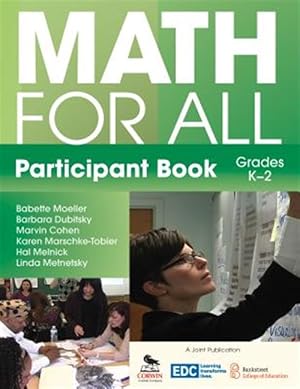 Imagen del vendedor de Math for All Participant Book, Grades K-2 a la venta por GreatBookPricesUK
